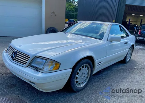 1996 Mercedes-Benz Sl 500 from USA, damaged, VIN WDBFA67F8TF139703